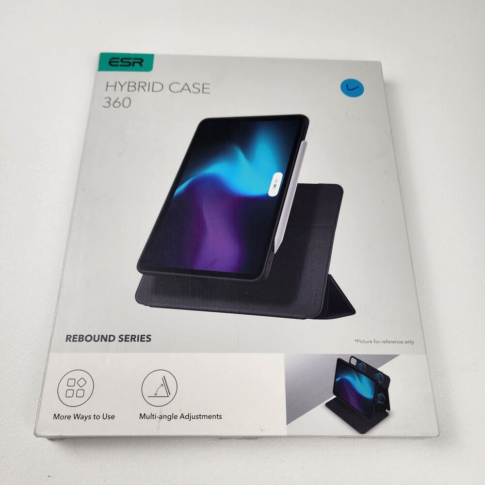 ESR Rebound 360 Case for iPad Air 13” M4 M3 M2 Magnetic Stand Black OB